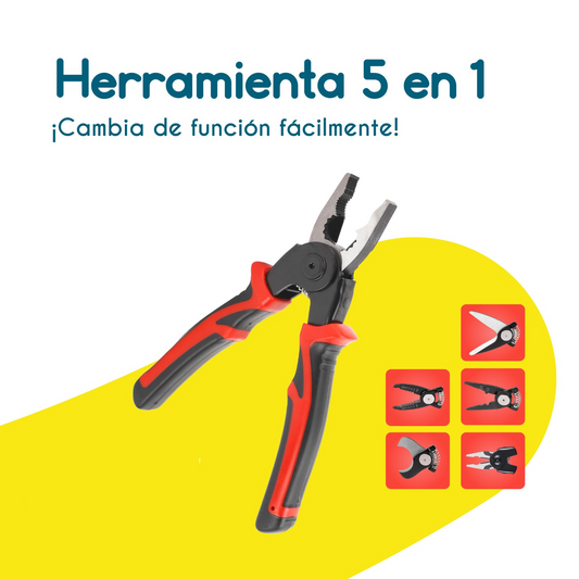 Alicate Ultrasolver 5 em 1 Multifuncional